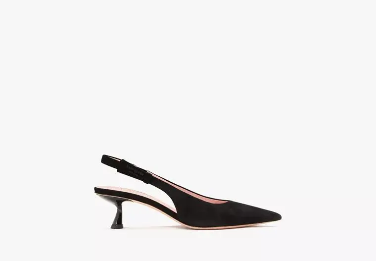Riley Slingback Kitten Heel Pumps