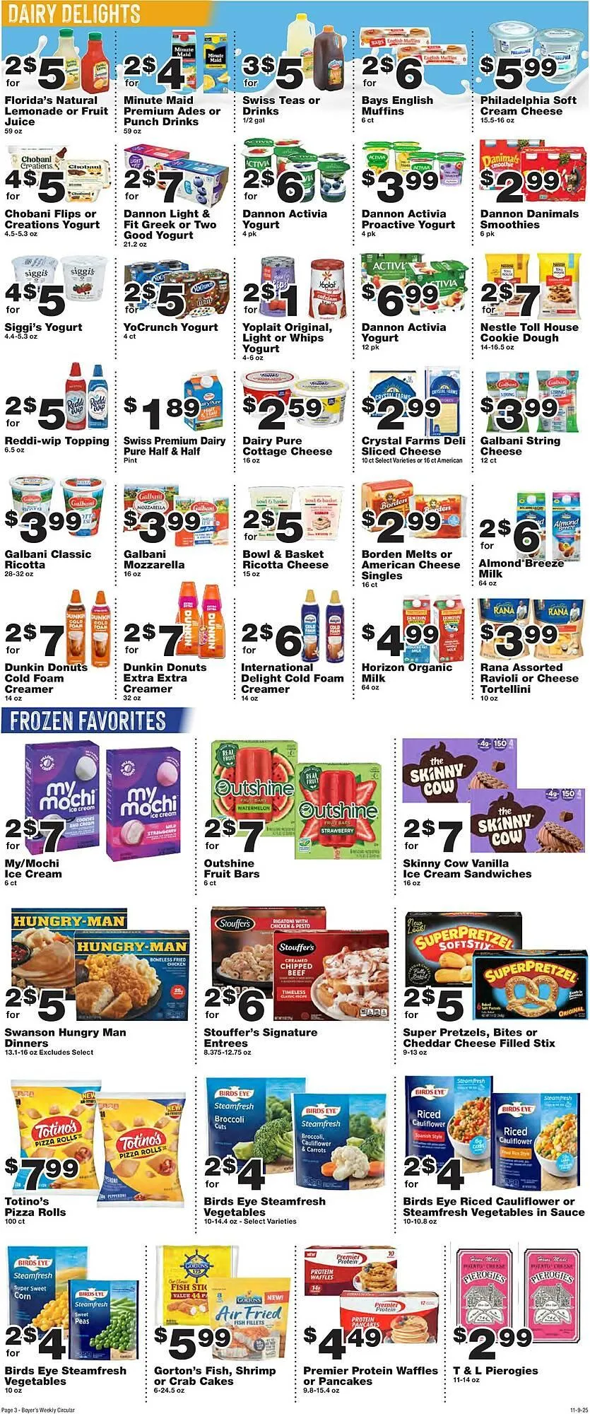 Weekly ad Boyer's Food Markets weekly ad from November 9 to November 15 2025 - Page 3