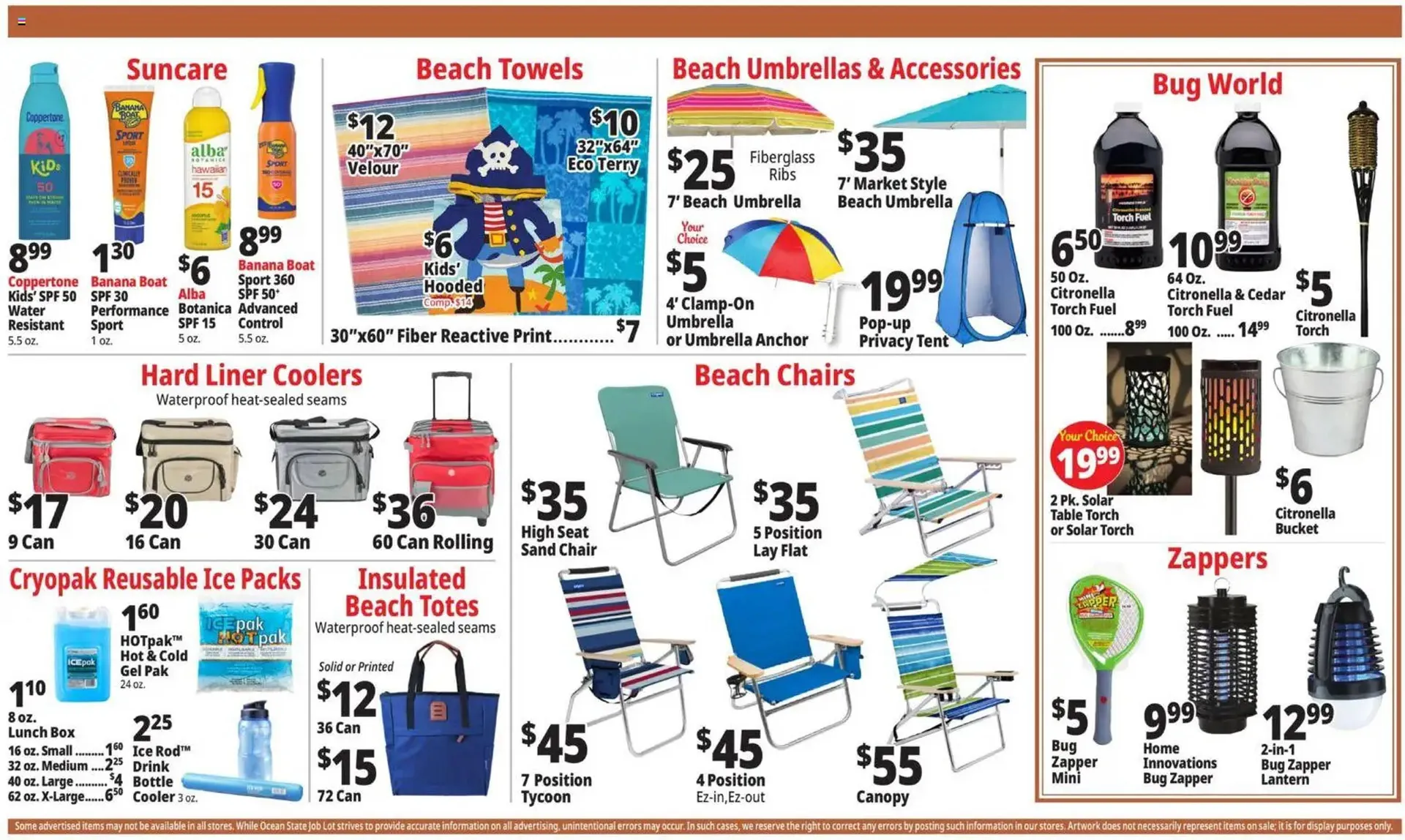 Weekly ad Ocean State Job Lot flyer from April 23 to April 29 2026 - Page 21