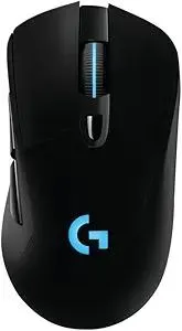 Logitech G703 Lightspeed Gaming Mouse with POWERPLAY Wireless Charging Compatibility, Black