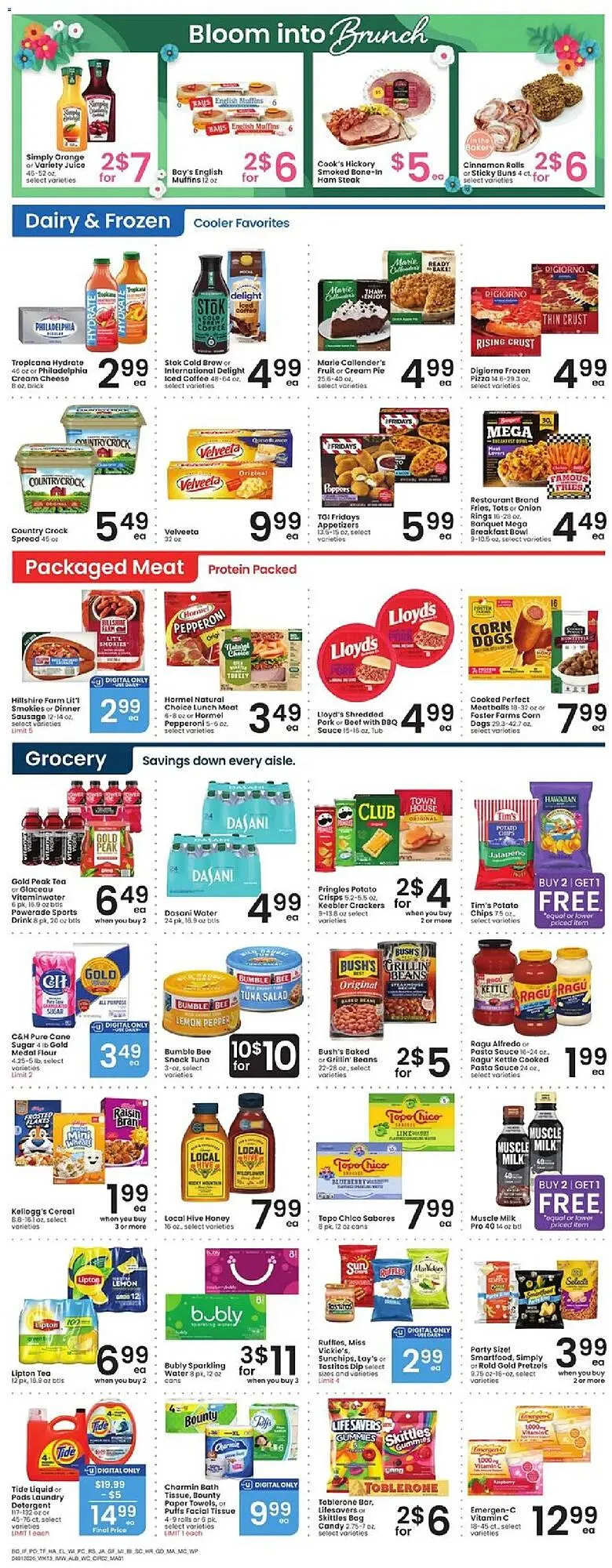 Weekly promotion Albertsons weekly ad spanning from April 1 to April 8 2026 - Page 3 for Catalogue 365