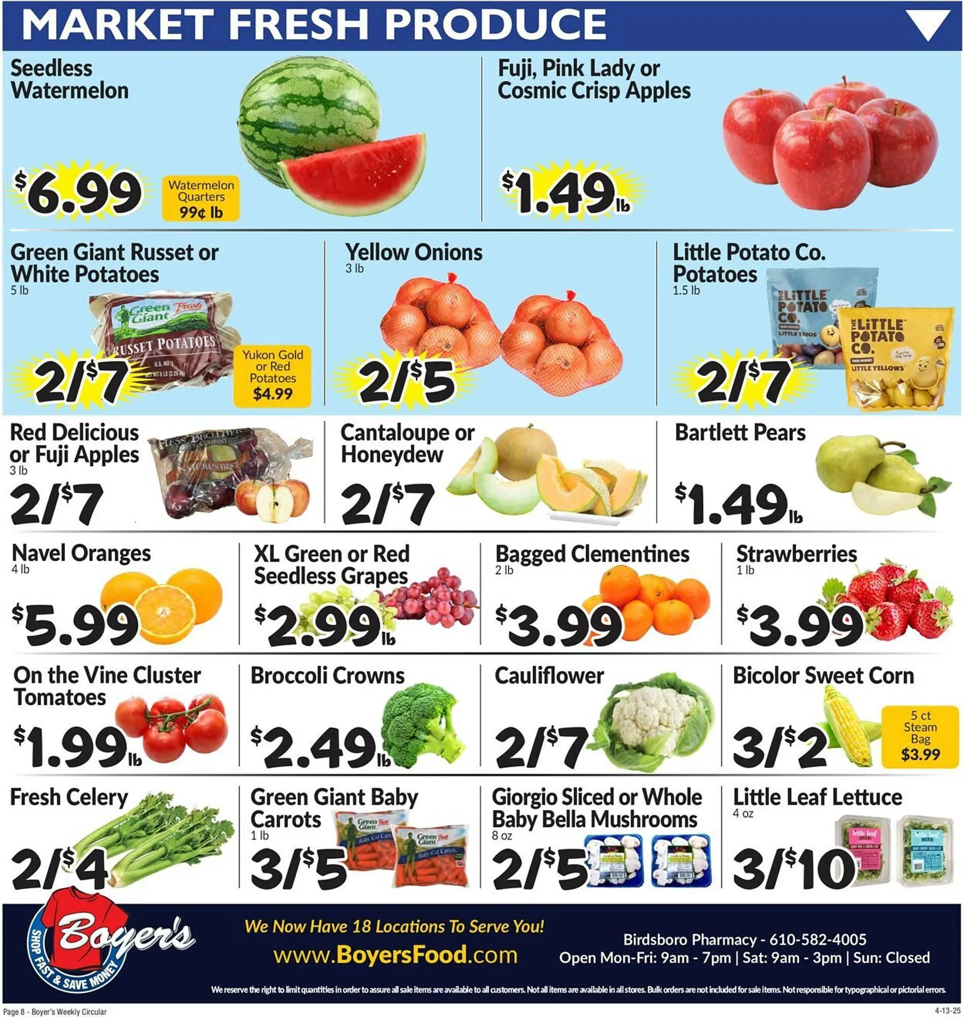 Weekly ad Boyer's Food Markets Weekly Ad from April 13 to April 19 2025 - Page 11