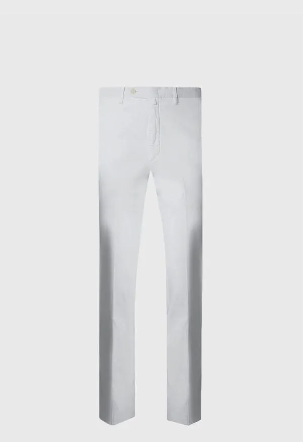 Cotton & Silk Garment Dyed Trouser