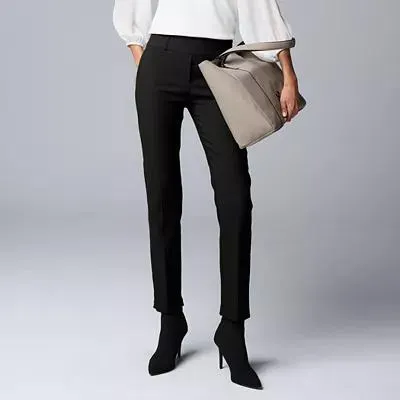 Women's Simply Vera Vera Wang Modern Ankle Pants