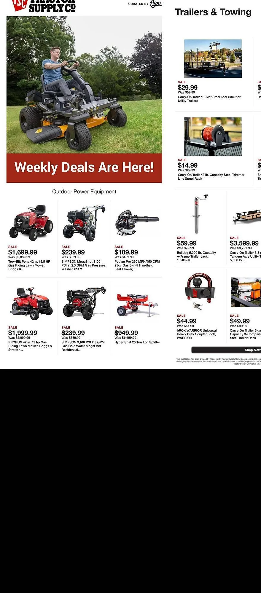 Weekly ad Tractor Supply Company weekly ad from March 24 to March 30 2026 - Page 1