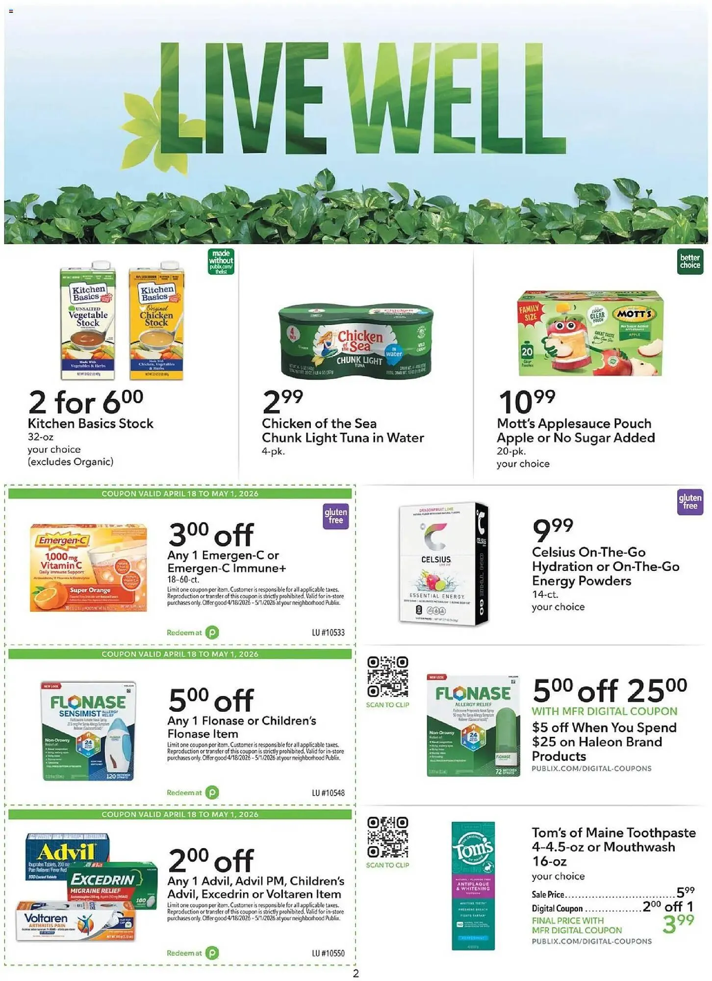 Weekly ad Publix weekly ad from April 18 to May 1 2026 - Page 2