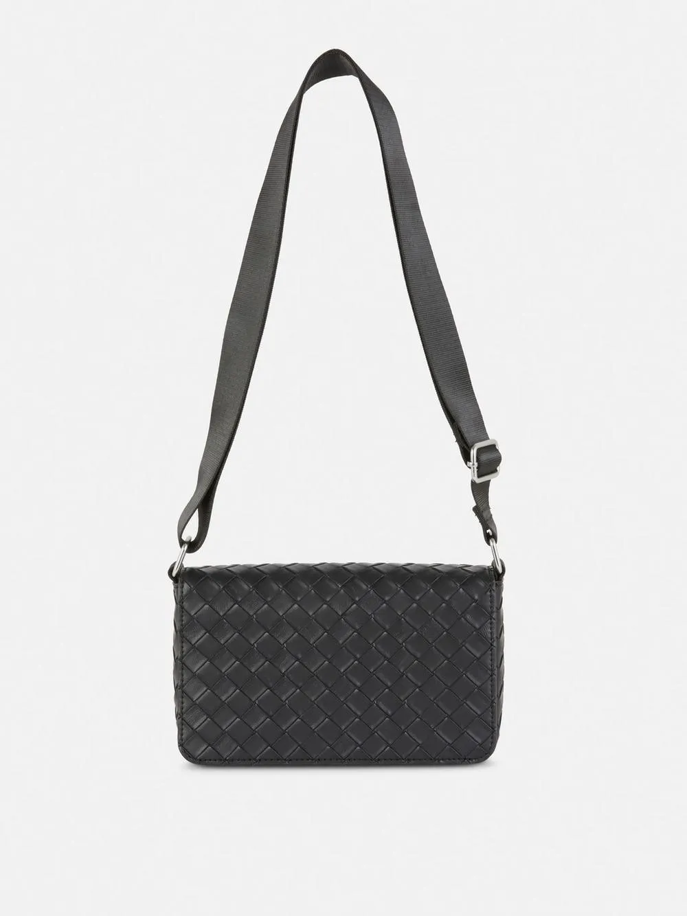 Kem Woven Crossbody Purse