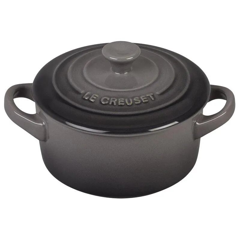 Le Creuset Stoneware 8 oz. Mini Round Cocotte with Lid