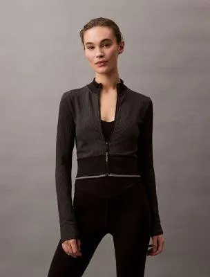 Rib Sport Cropped Jacket