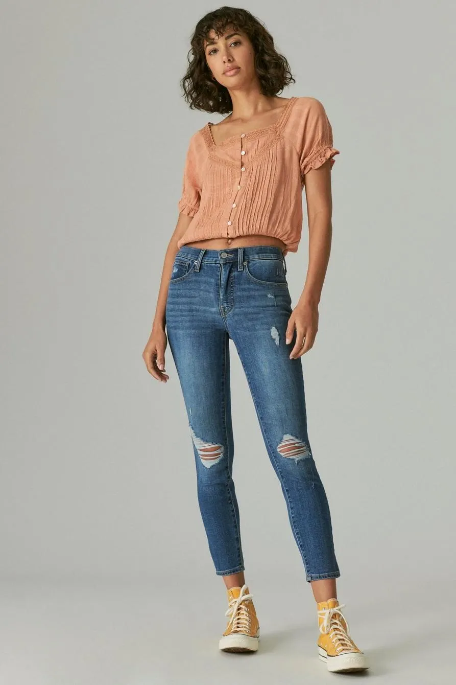 high rise bridgette skinny