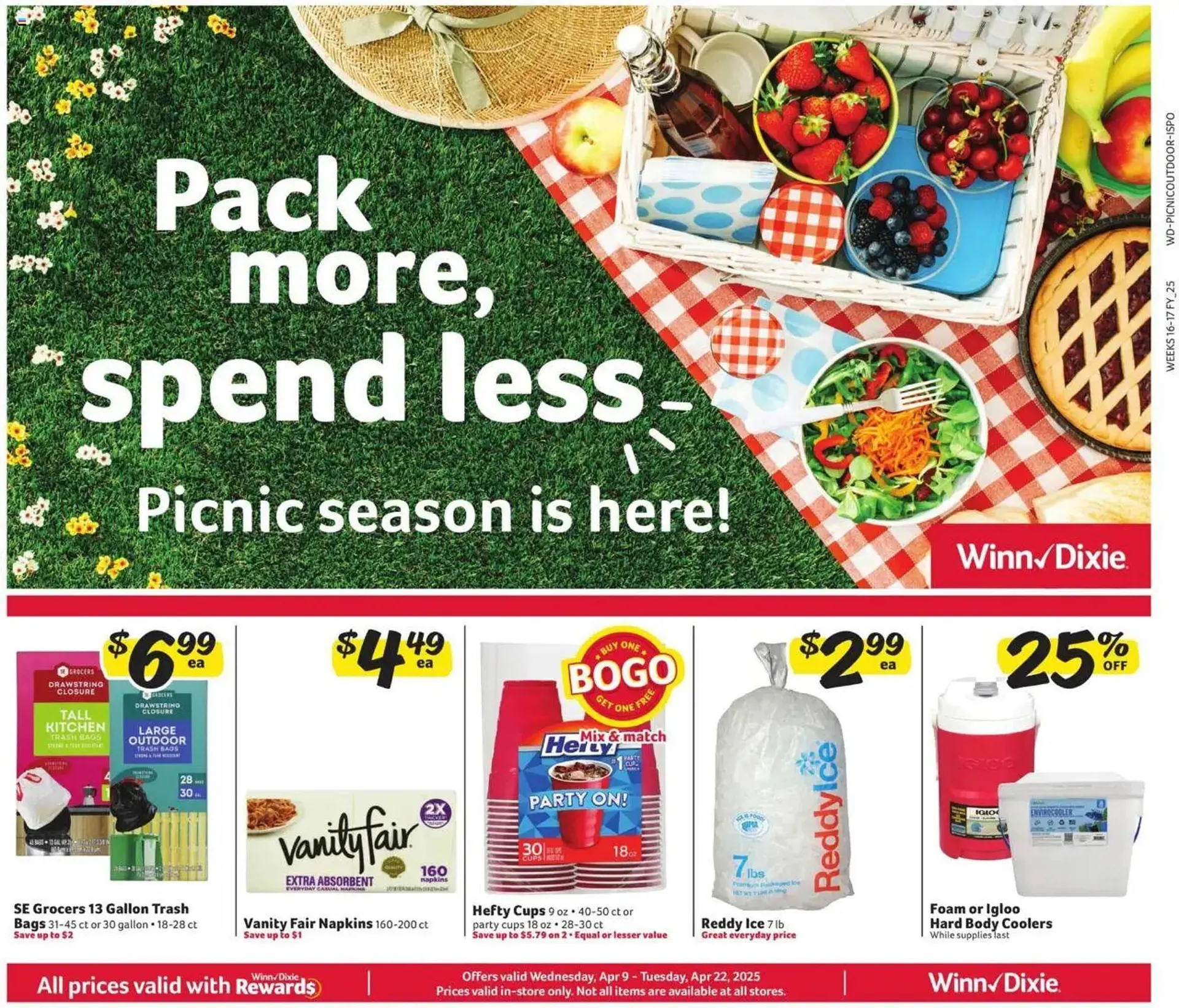 Weekly ad Winn Dixie Weekly Ad from April 9 to April 22 2025 - Page 6