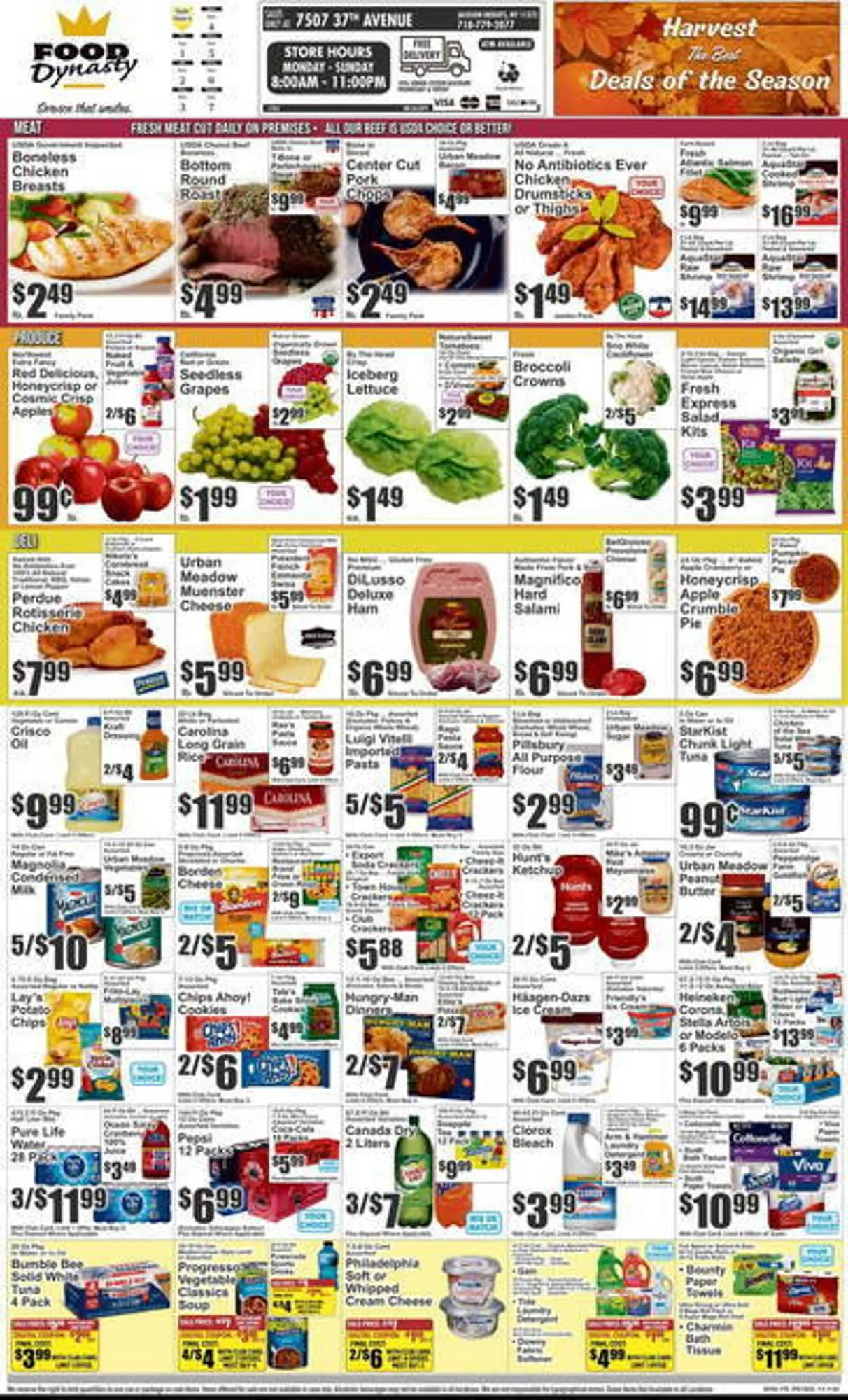 Weekly ad Almonte's Food Dynasty Marketplace Weekly Ad from November 1 to November 7 2024 - Page 1