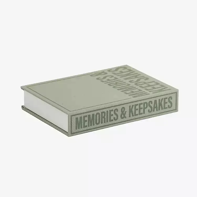 Memories & Keepsakes Green Book Box