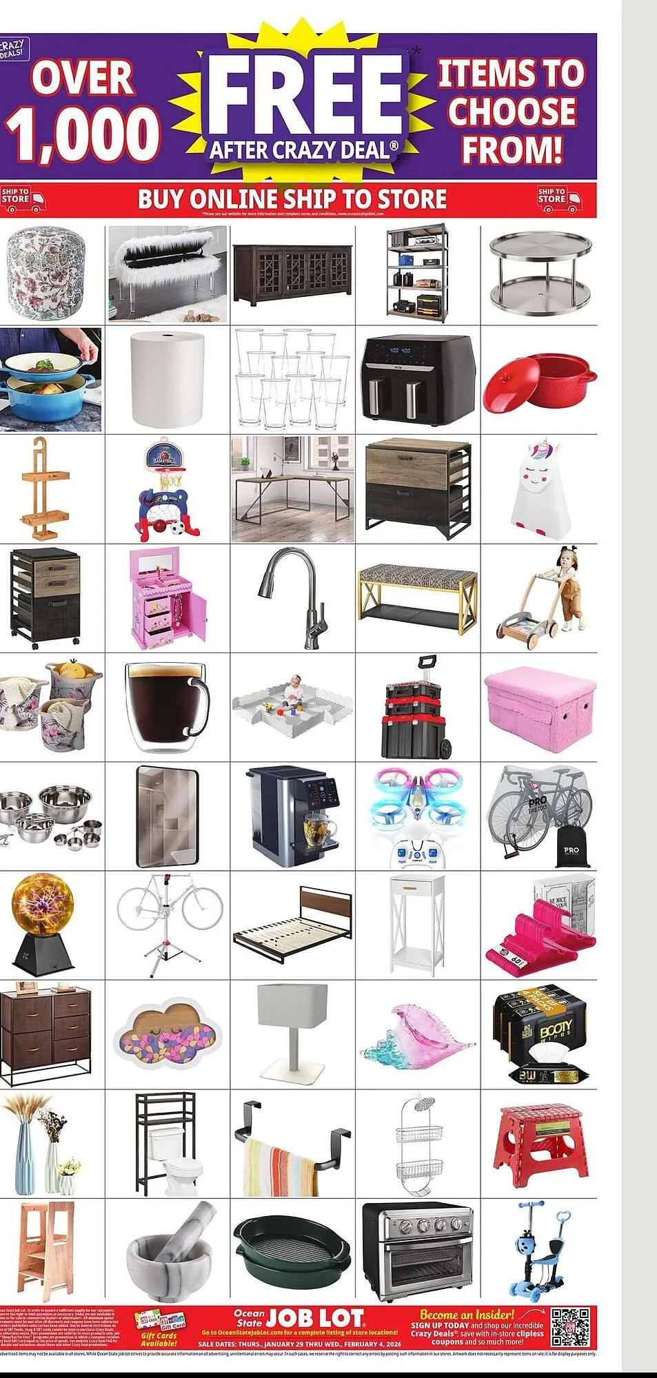 Weekly ad Ocean State Job Lot flyer from January 29 to February 4 2026 - Page 22