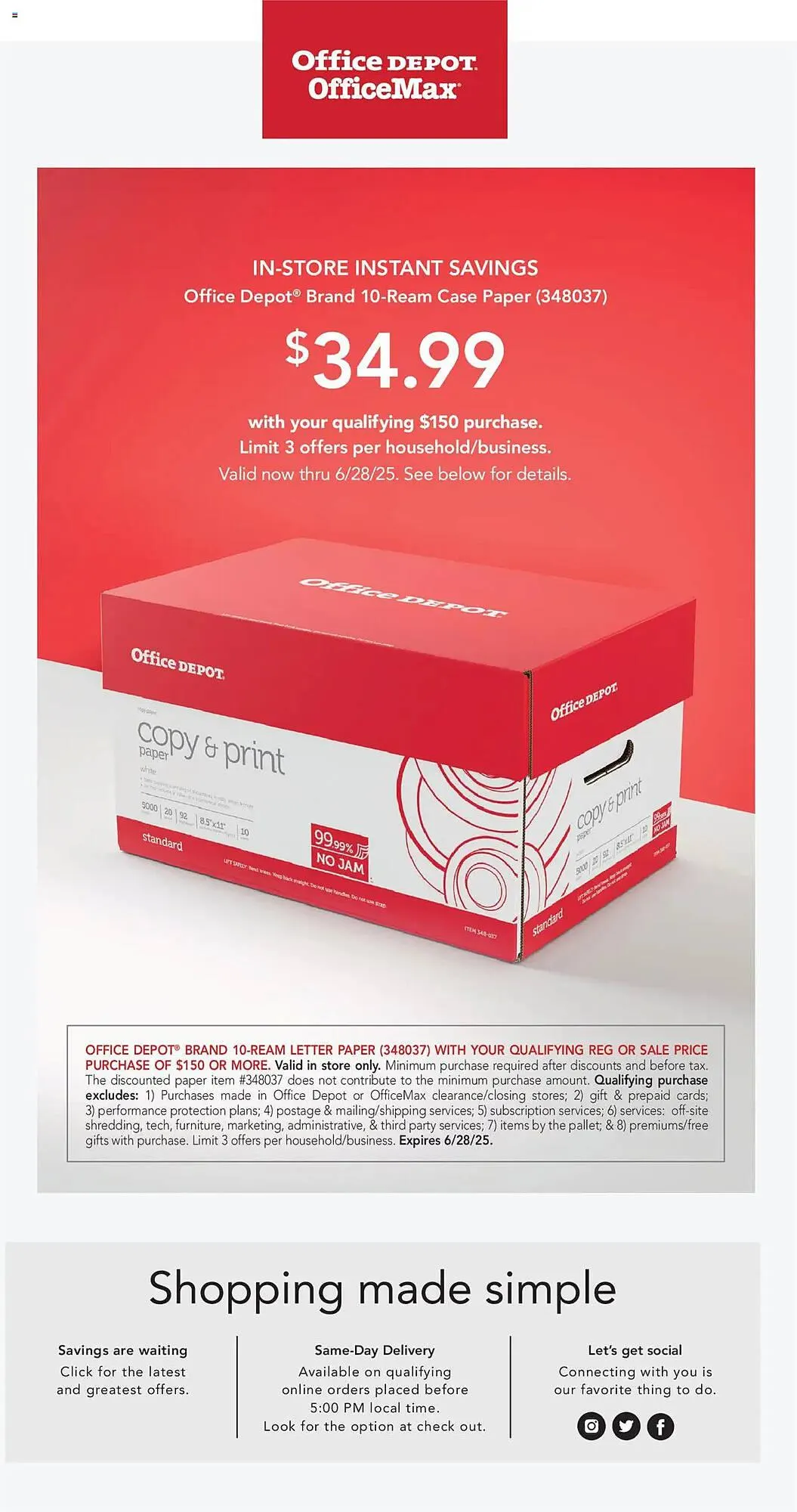 Weekly ad Office Depot Weekly Ad from March 24 to March 31 2025 - Page 12