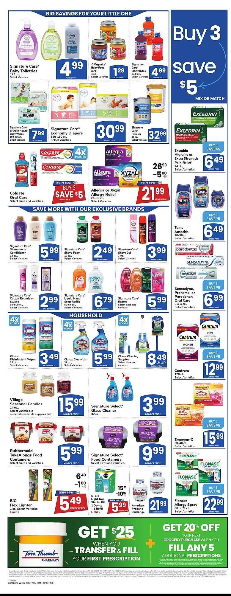Weekly ad Tom Thumb Weekly Ad from August 27 to September 2 2025 - Page 5
