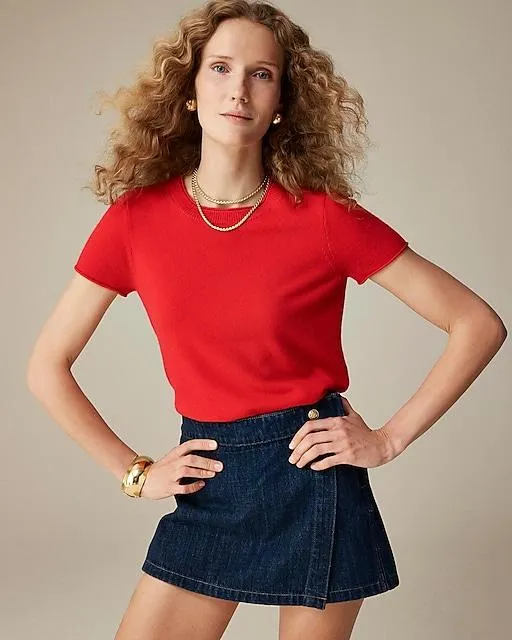 Cashmere relaxed T-shirt