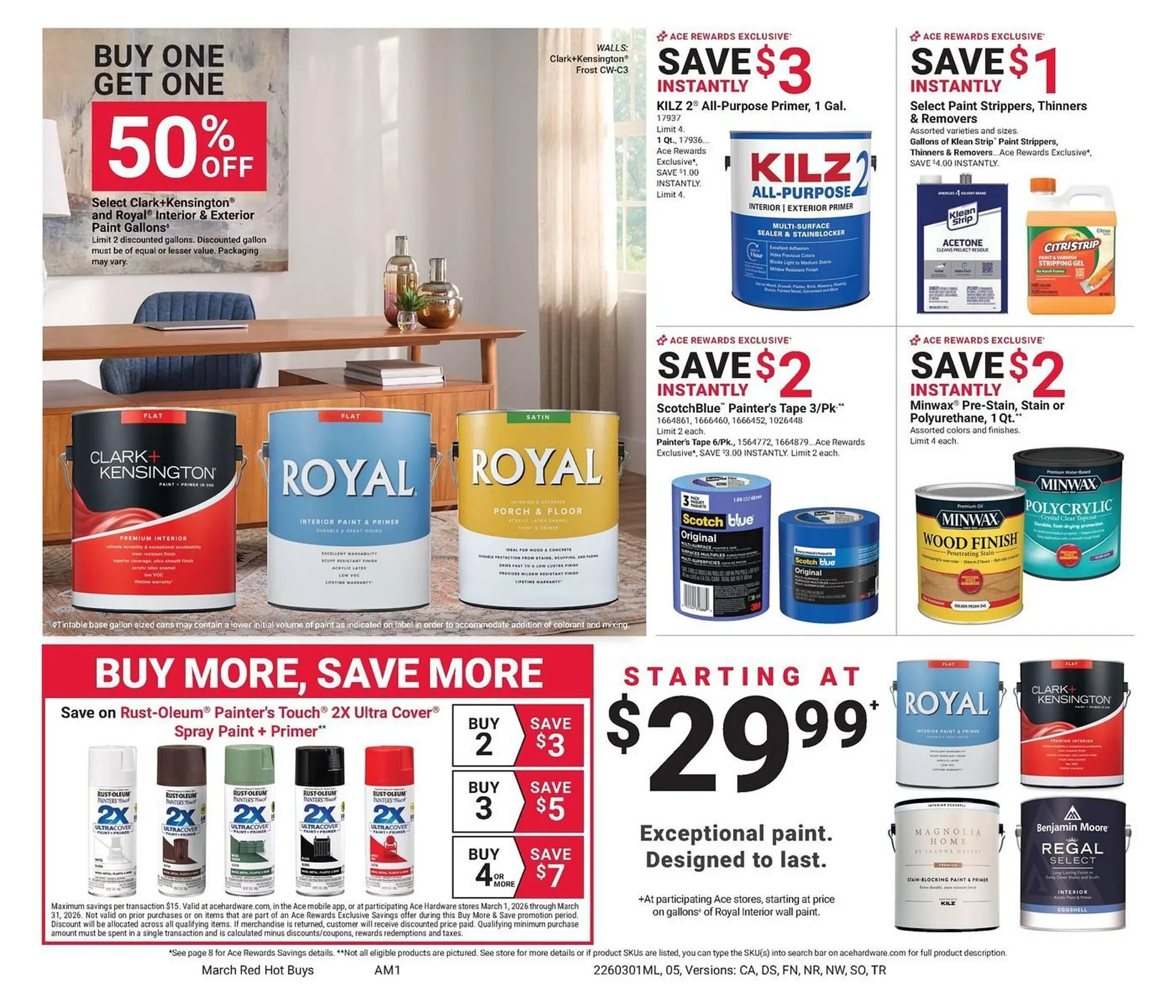 Weekly ad Ace Hardware flyer from March 1 to March 31 2026 - Page 5