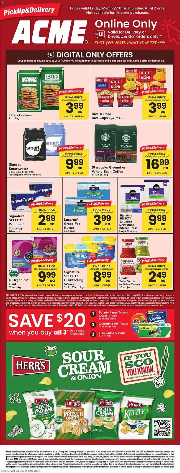 Weekly ad ACME weekly ad from March 27 to April 3 2026 - Page 1