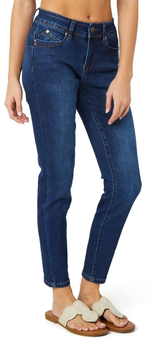 YMI Juniors Mid Rise Skinny Jeans