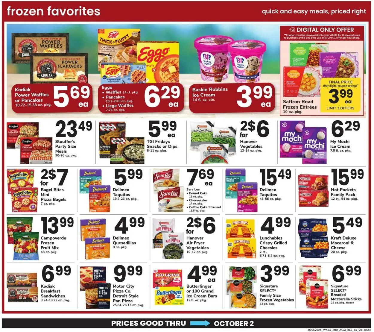 Weekly ad Acme Current weekly ad from September 5 to October 2 2025 - Page 15