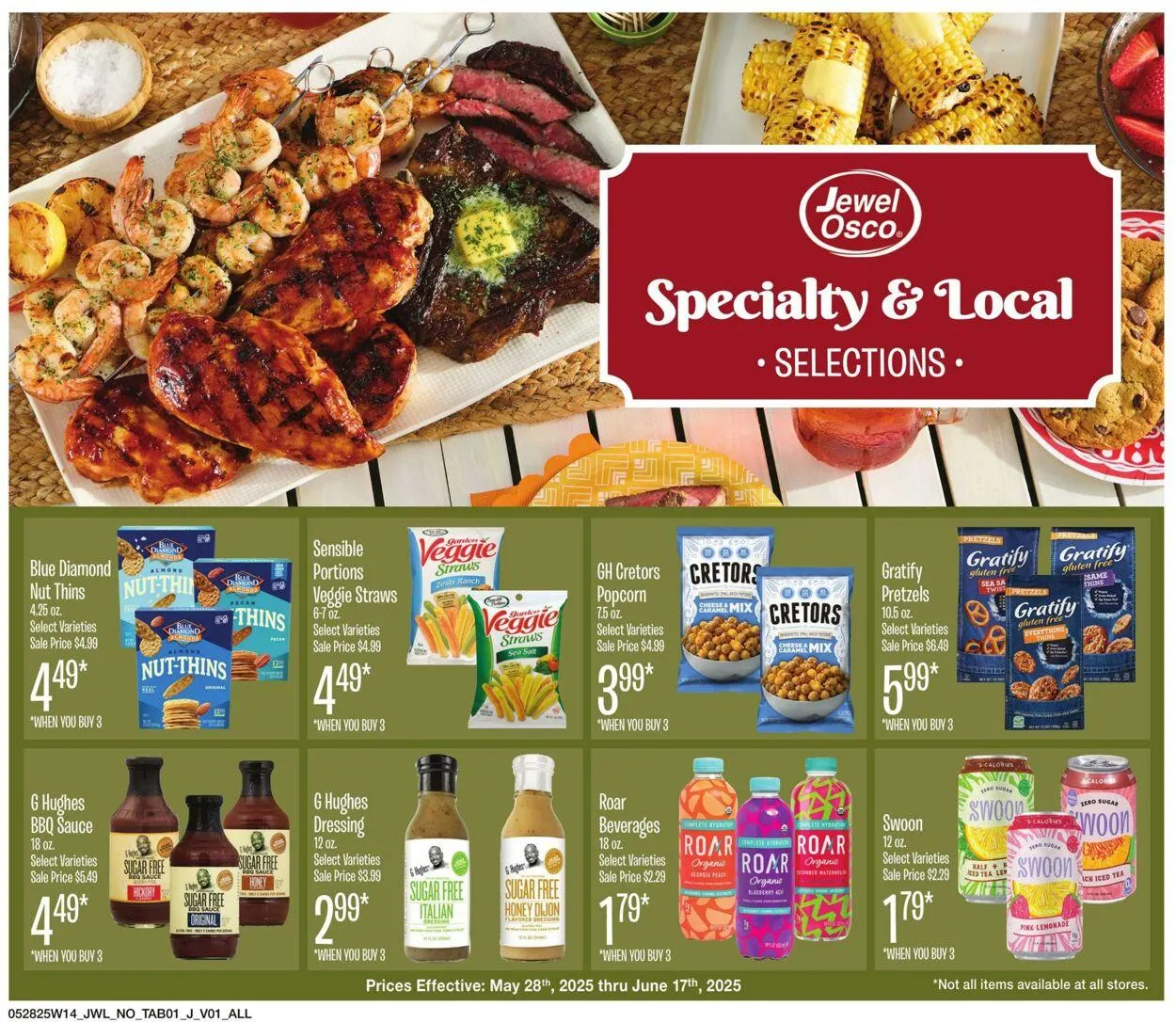 Catálogo de Jewel Osco Current weekly ad 28 de mayo al 17 de junio 2025 - Página 1