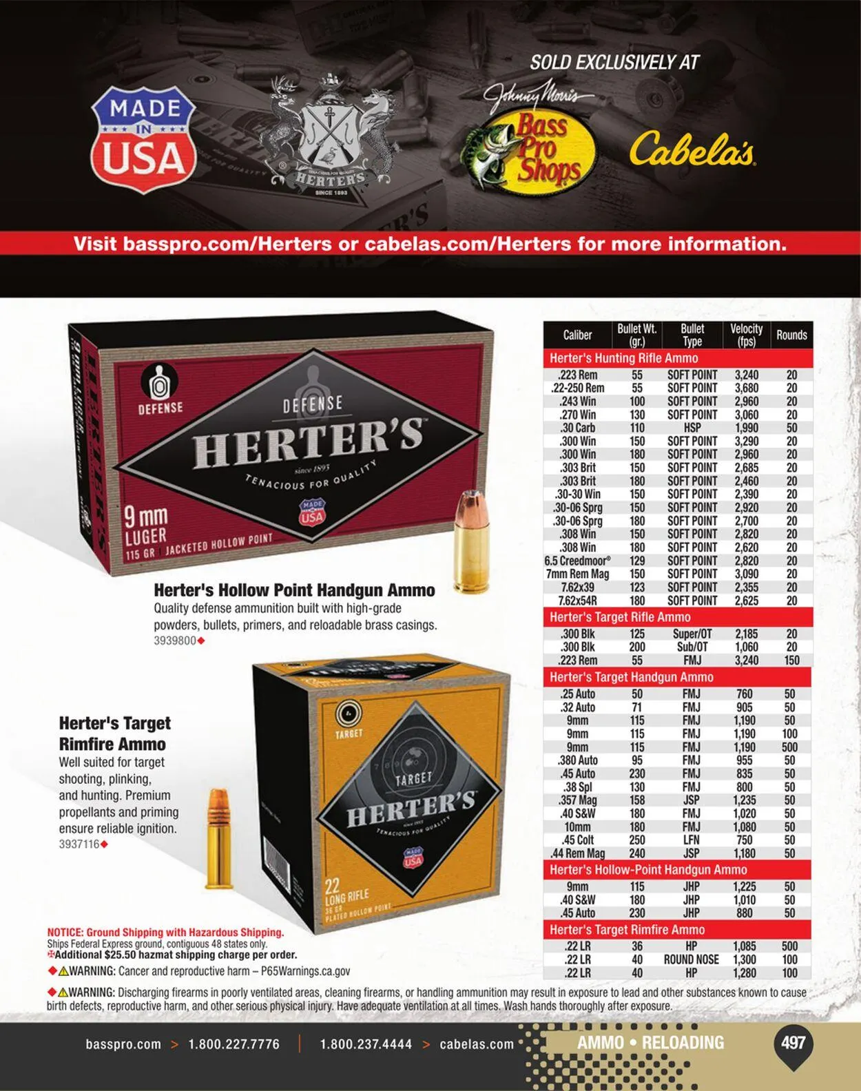 Weekly ad Bass Pro Current weekly ad from September 4 to September 18 2024 - Page 497