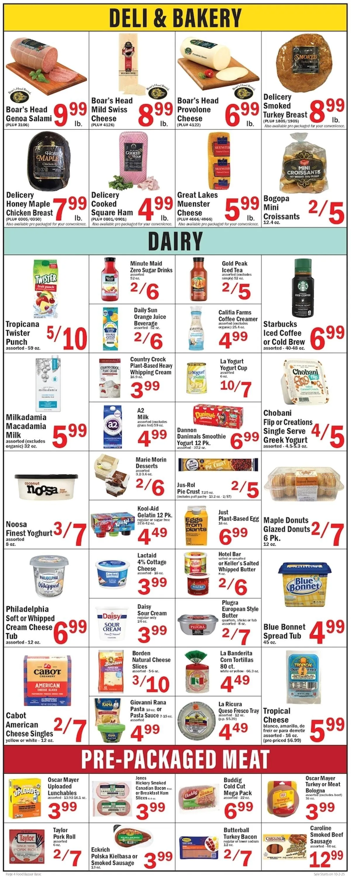 Catálogo de Food Bazaar Current weekly ad 2 de octubre al 8 de octubre 2025 - Página 4