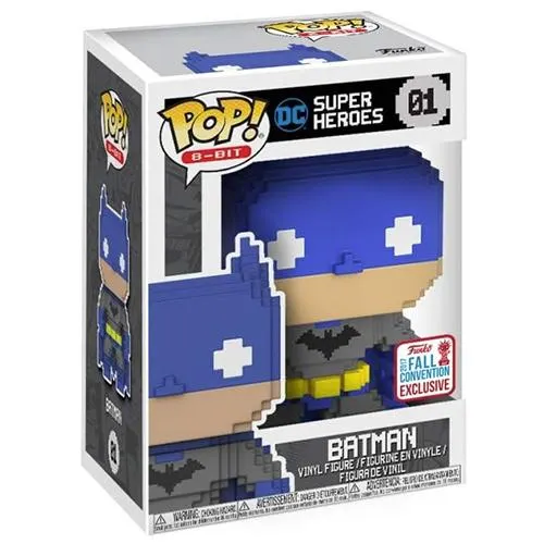 Funko 8-Bit POP! - DC Comics Series Vinyl Figure - BATMAN #01 *Exclusive*