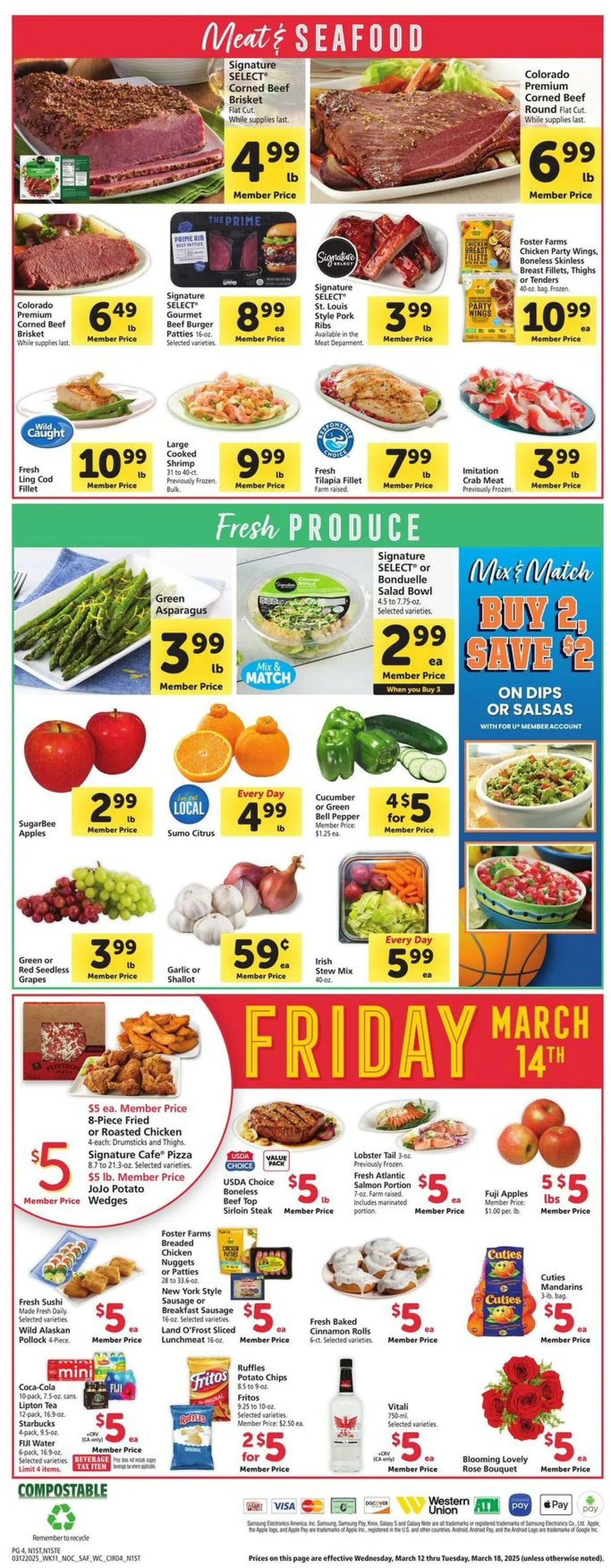 Catálogo de Safeway Current weekly ad 12 de marzo al 18 de marzo 2025 - Página 4