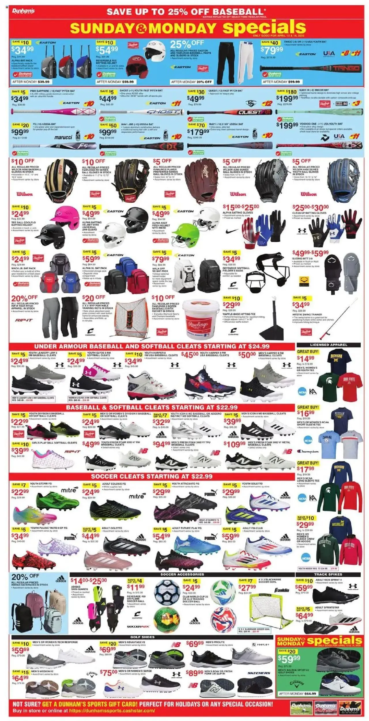 Weekly ad Dunham's Sports Weekly - PA from April 12 to April 17 2025 - Page 4