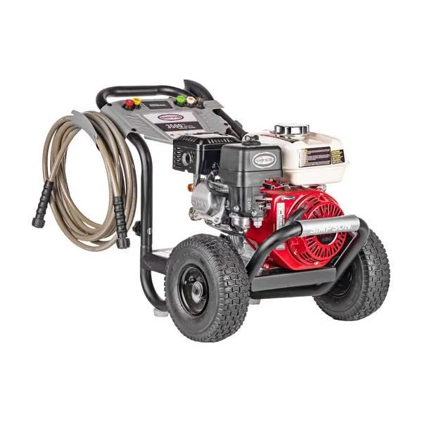 3500 PSI 2.5 GPM Cold Water Professional Gas Pressure Washer