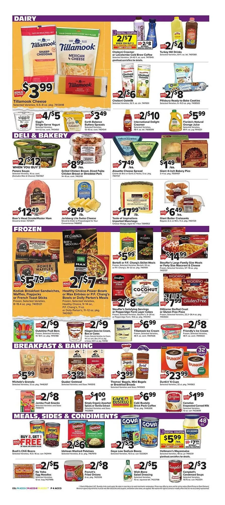 Weekly ad Giant Food weekly ad from November 7 to November 13 2025 - Page 9
