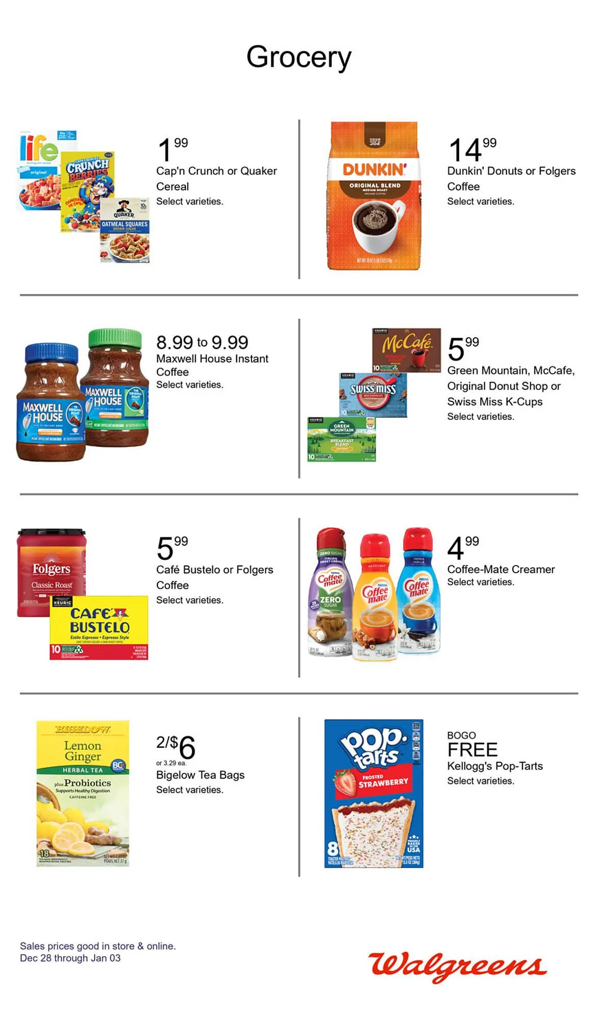 Weekly ad Walgreens weekly ad from December 28 to January 3 2026 - Page 39