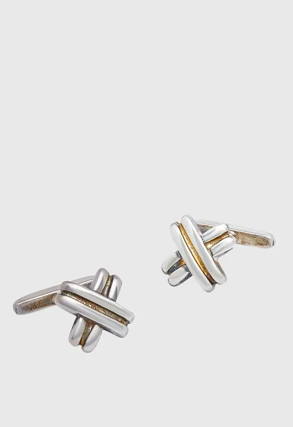 Double X Cufflinks