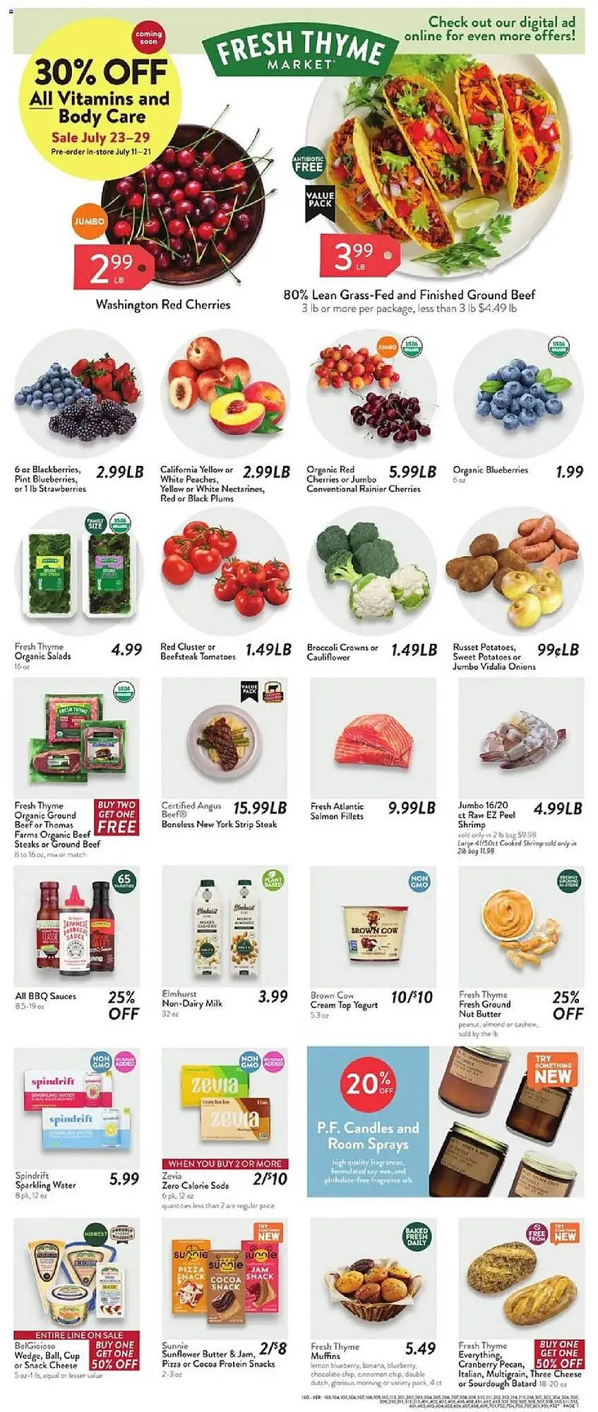 Fresh Thyme Weekly Ad - 1