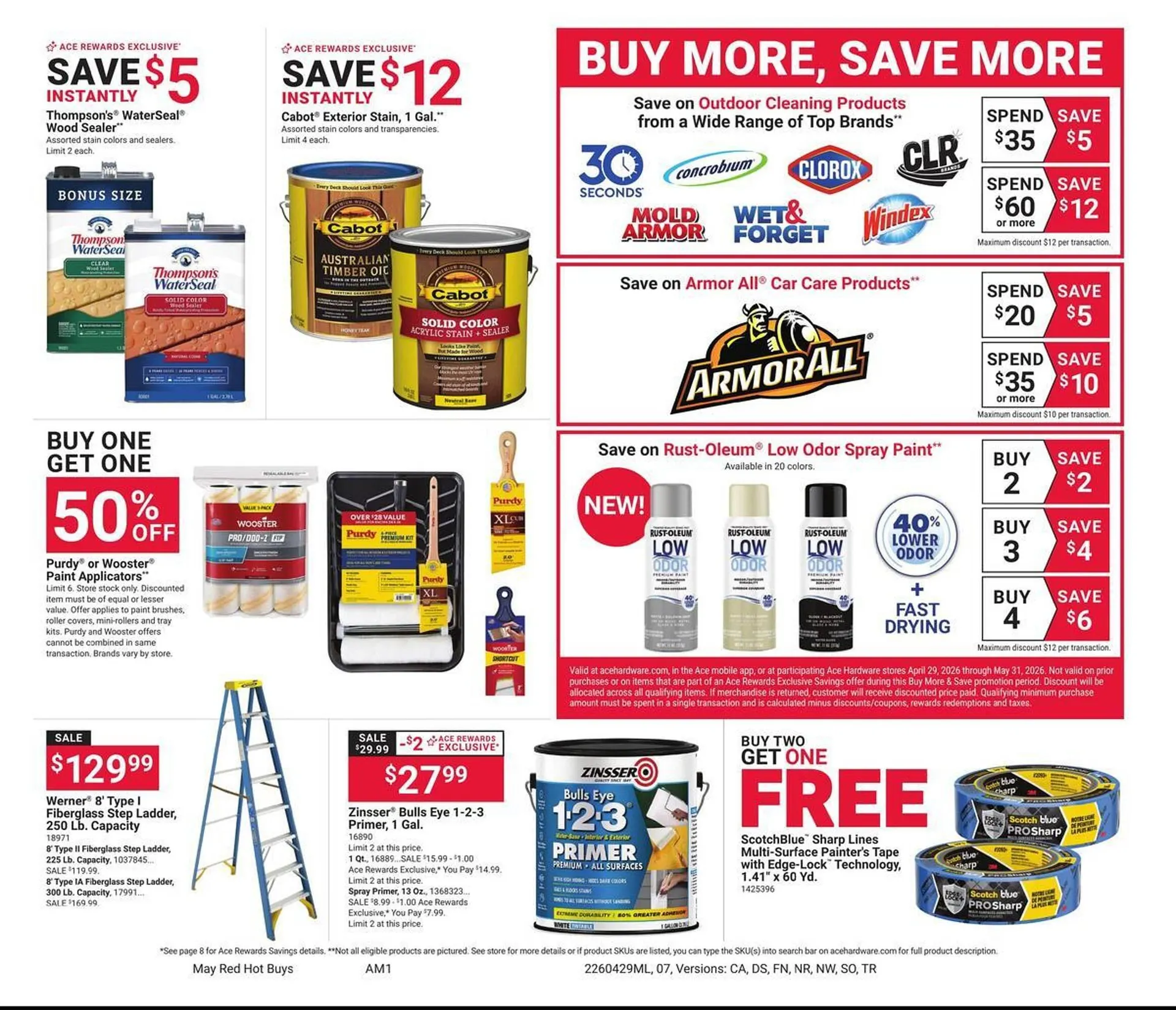Weekly ad Ace Hardware flyer from April 29 to May 31 2026 - Page 7