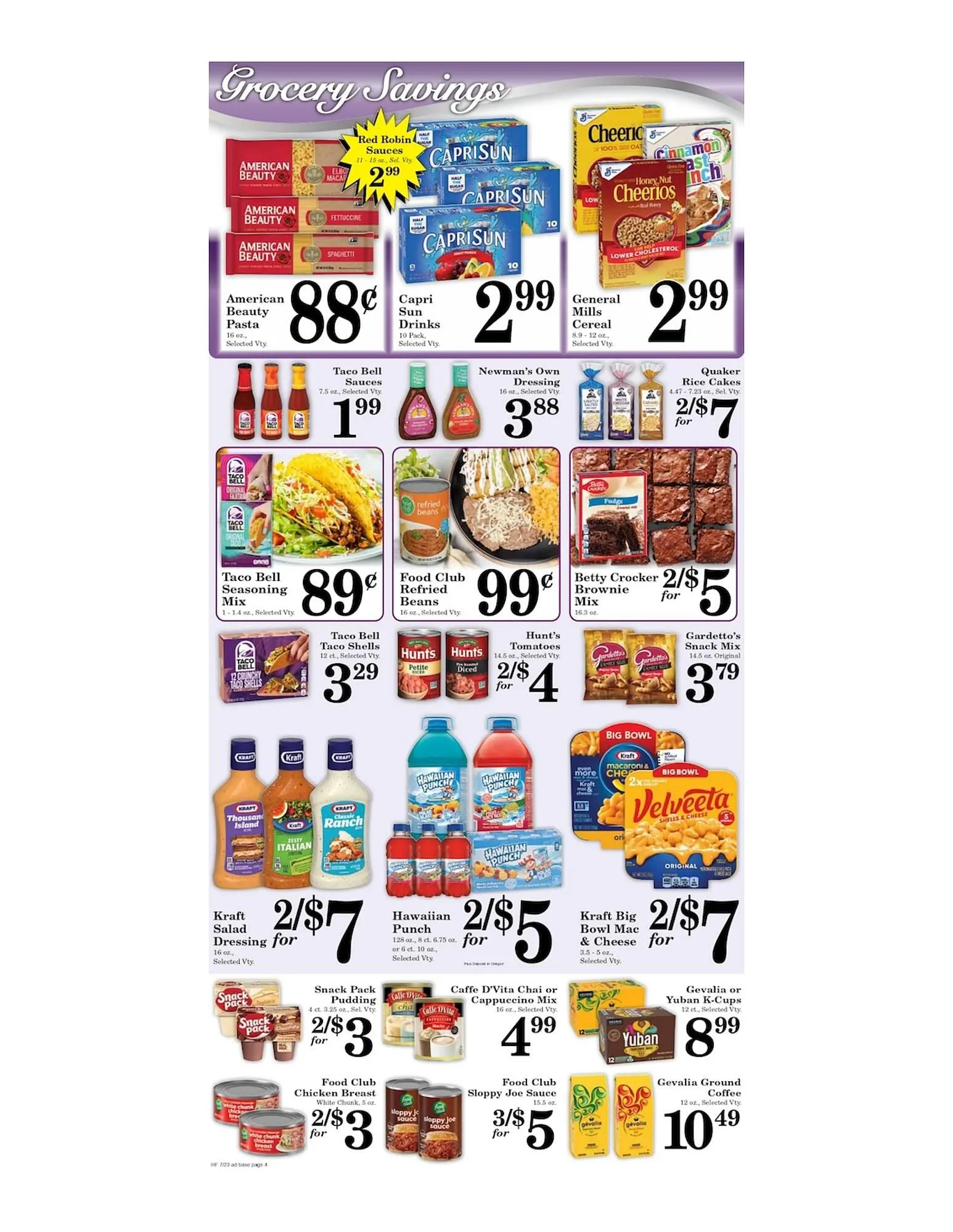 Weekly ad Harvest Foods ad from July 23 to July 29 2025 - Page 4