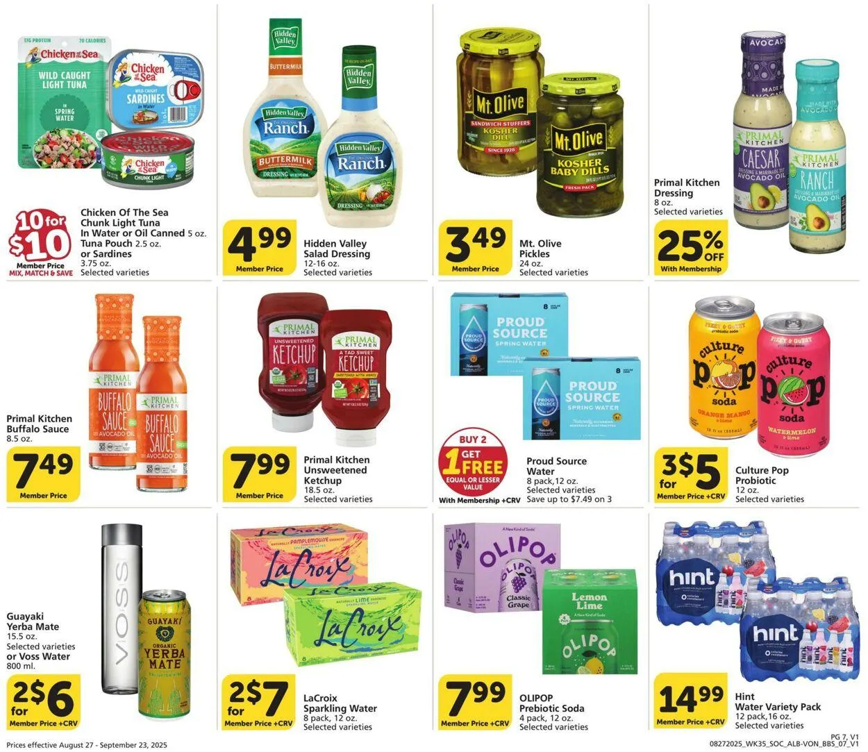 Weekly ad Vons Current weekly ad from August 27 to September 23 2025 - Page 7
