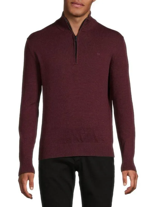 Hallmark Logo Partial Zip Up Pullover