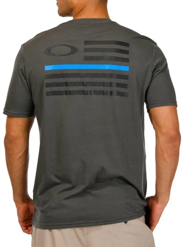 Oakley Mens Short Sleeve Flag Tee