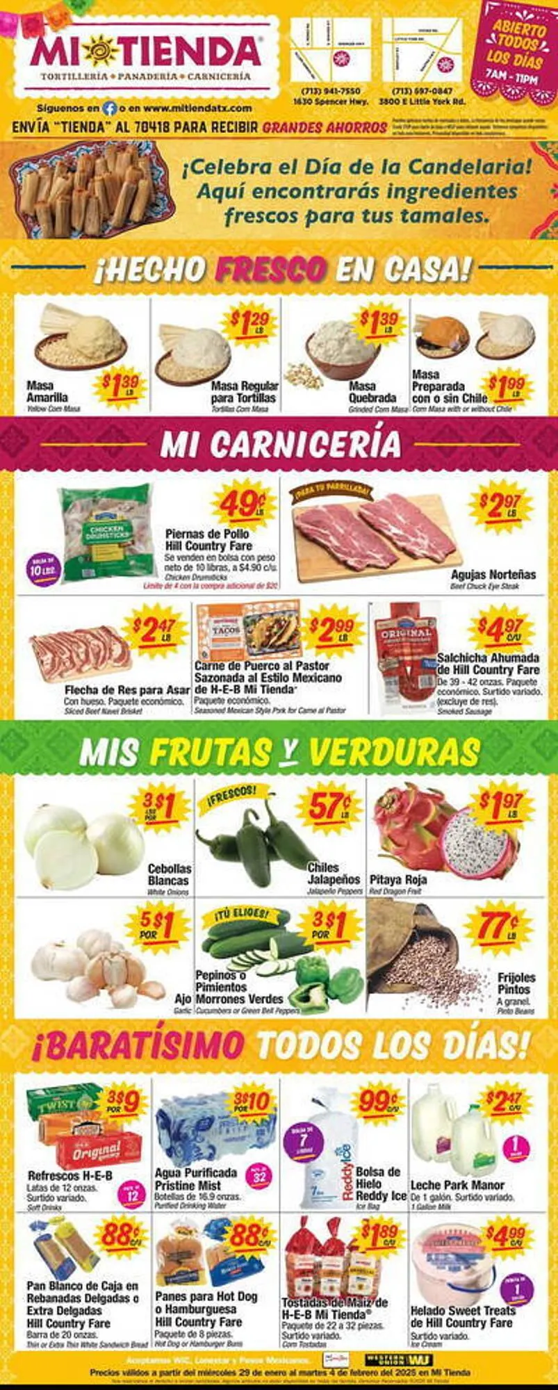 Weekly ad Mi Tienda Weekly Ad from January 29 to February 4 2025 - Page 1
