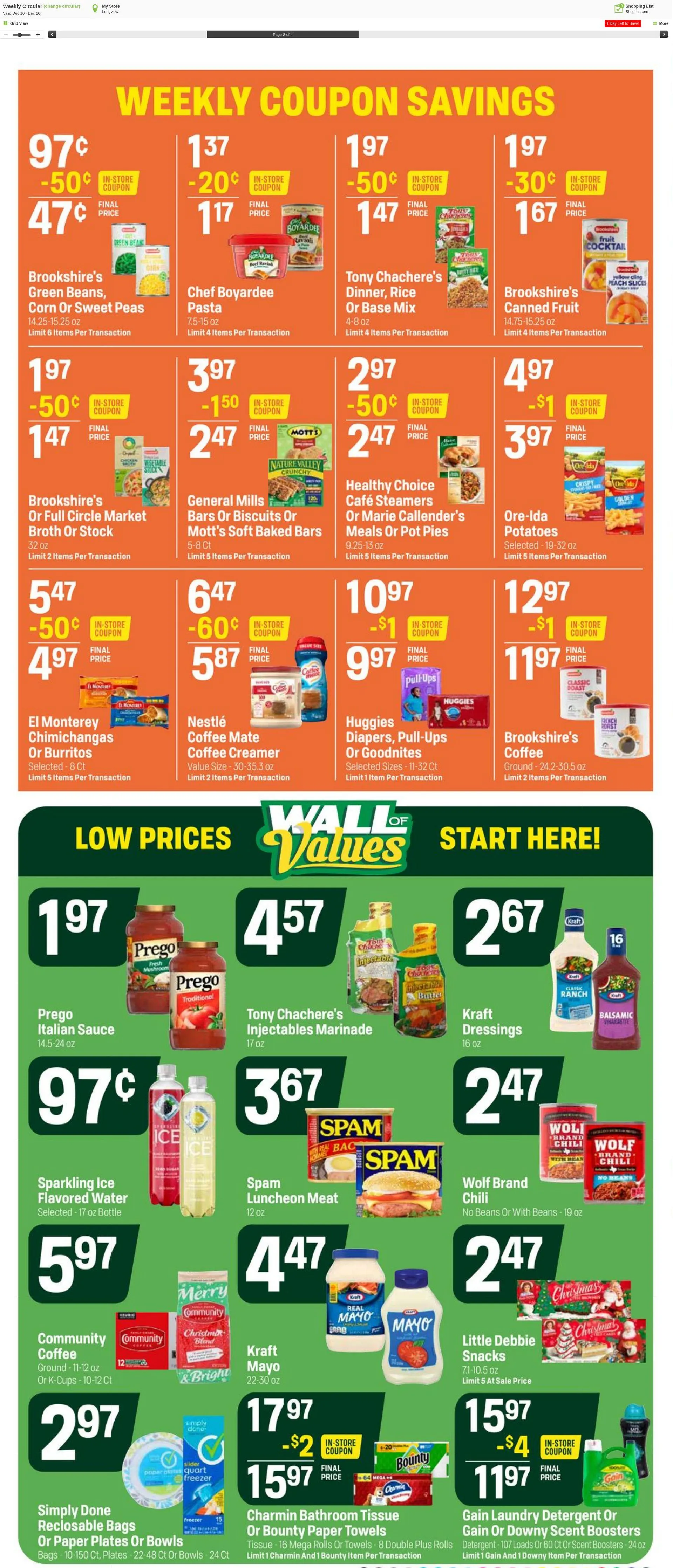 Weekly ad Super1Foods from December 17 to December 24 2025 - Page 2