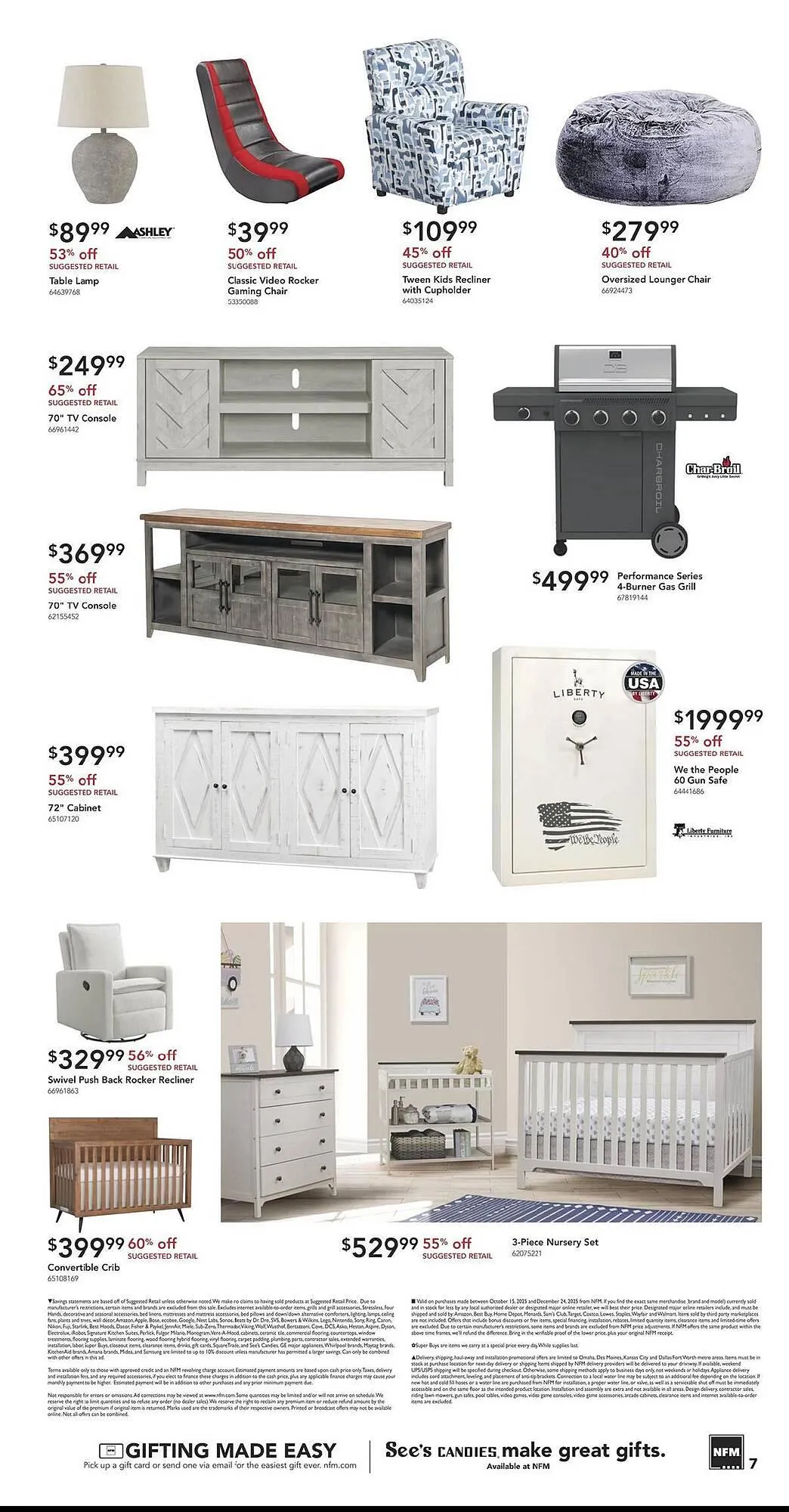 Weekly promotion Nebraska Furniture Mart weekly ad spanning from December 11 to December 16 2025 - Page 7 for Catalogue 365