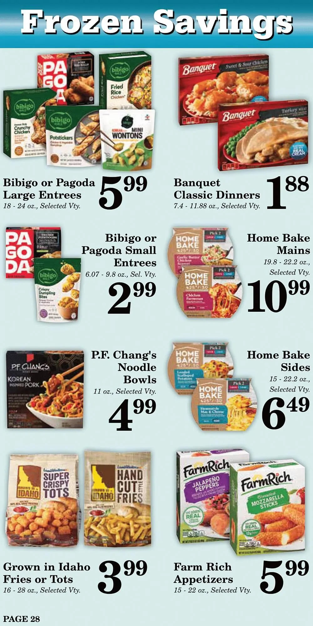 Weekly ad Harvest Foods ad from April 2 to April 29 2025 - Page 29