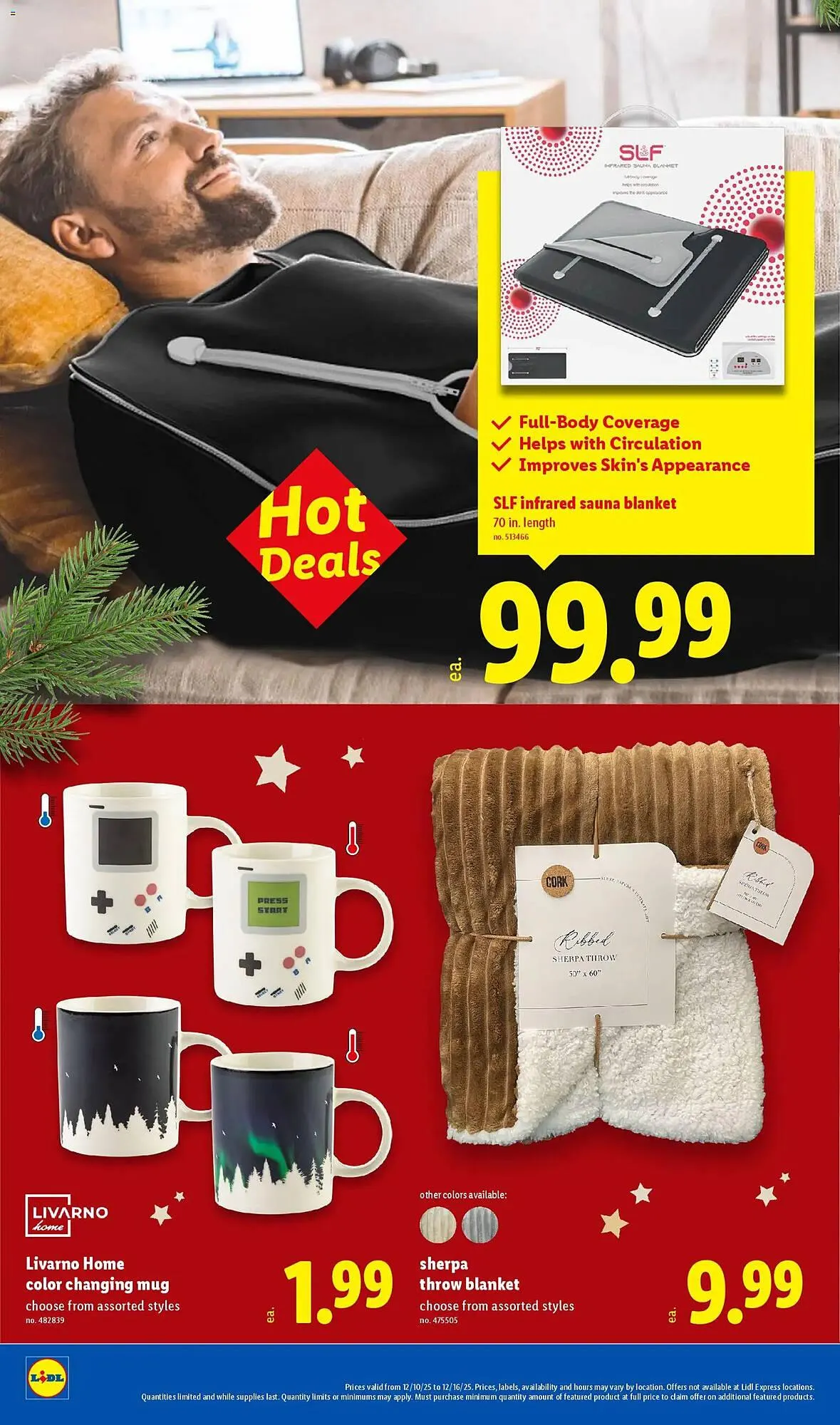 Weekly promotion Lidl weekly ad spanning from December 10 to December 16 2025 - Page 36 for Catalogue 365