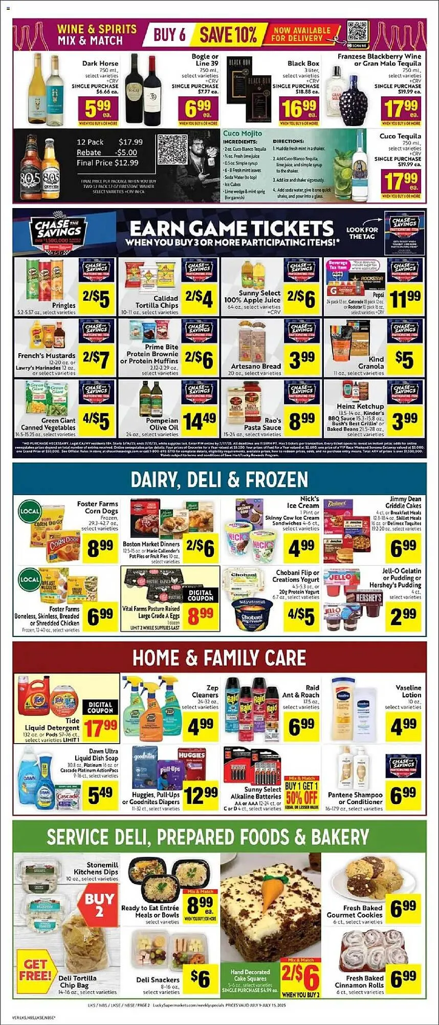 Weekly ad Lucky Supermarkets Weekly Ad from July 9 to July 16 2025 - Page 2
