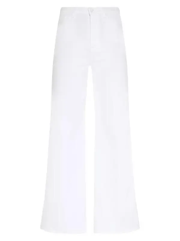 Jo Stretch High-Rise Wide-Leg Jeans