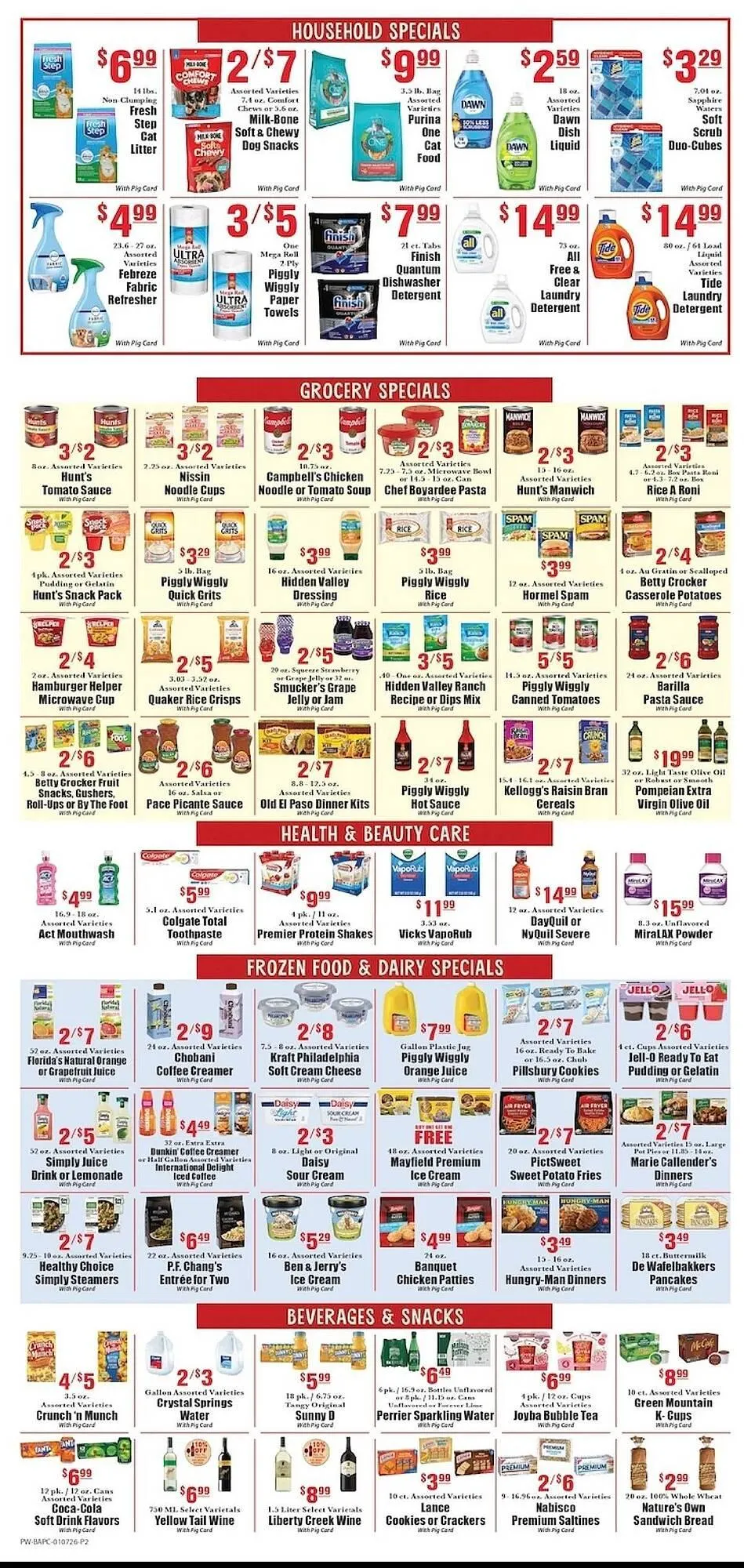 Weekly ad Piggly Wiggly weekly ad from January 7 to January 13 2026 - Page 2