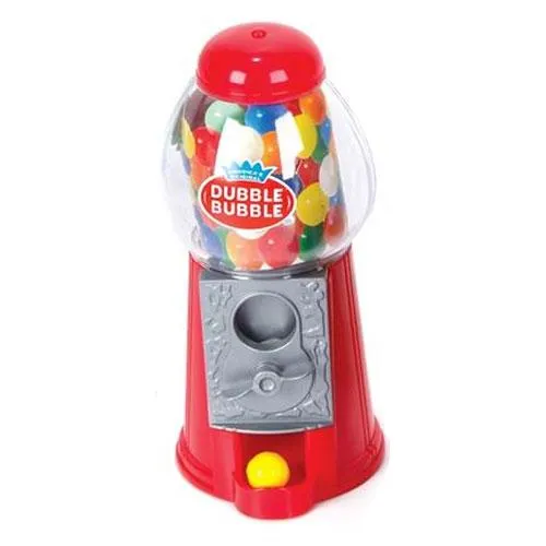 Rhode Island Novelty Toys - Dubble Bubble CLASSIC GUMBALL BANK (Red - 7 inch)